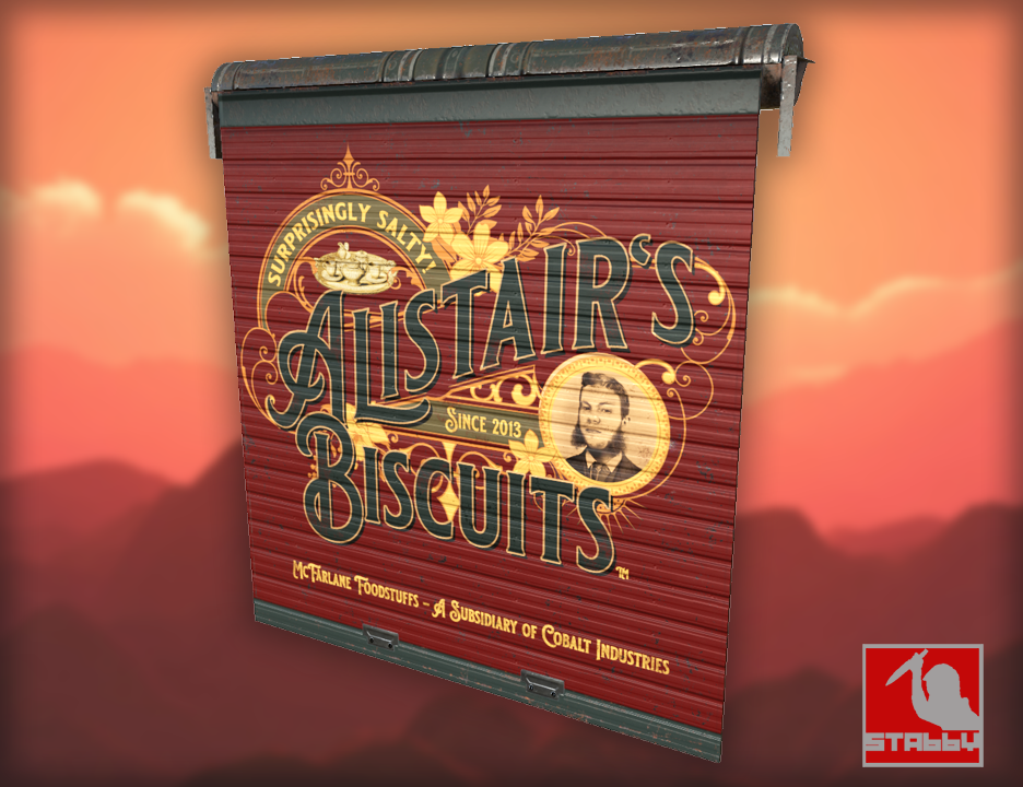 Alistair's Biscuits Garage Door thumbnail 2