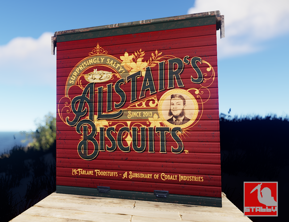 Alistair's Biscuits Garage Door thumbnail 4