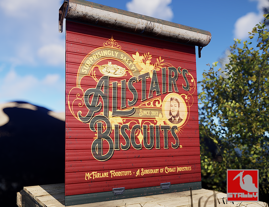Alistair's Biscuits Garage Door thumbnail 5