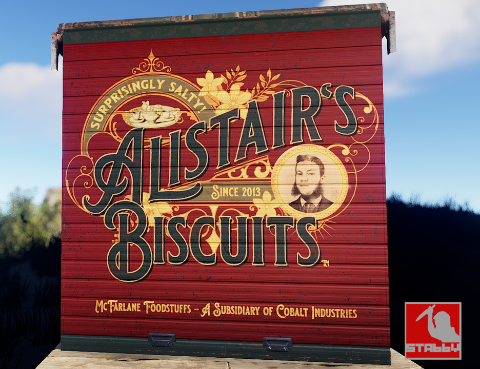 Alistair's Biscuits Garage Door thumbnail 6