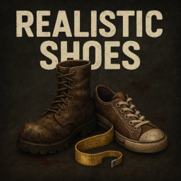 Realistic Shoes [B42] – Project Zomboid Mod