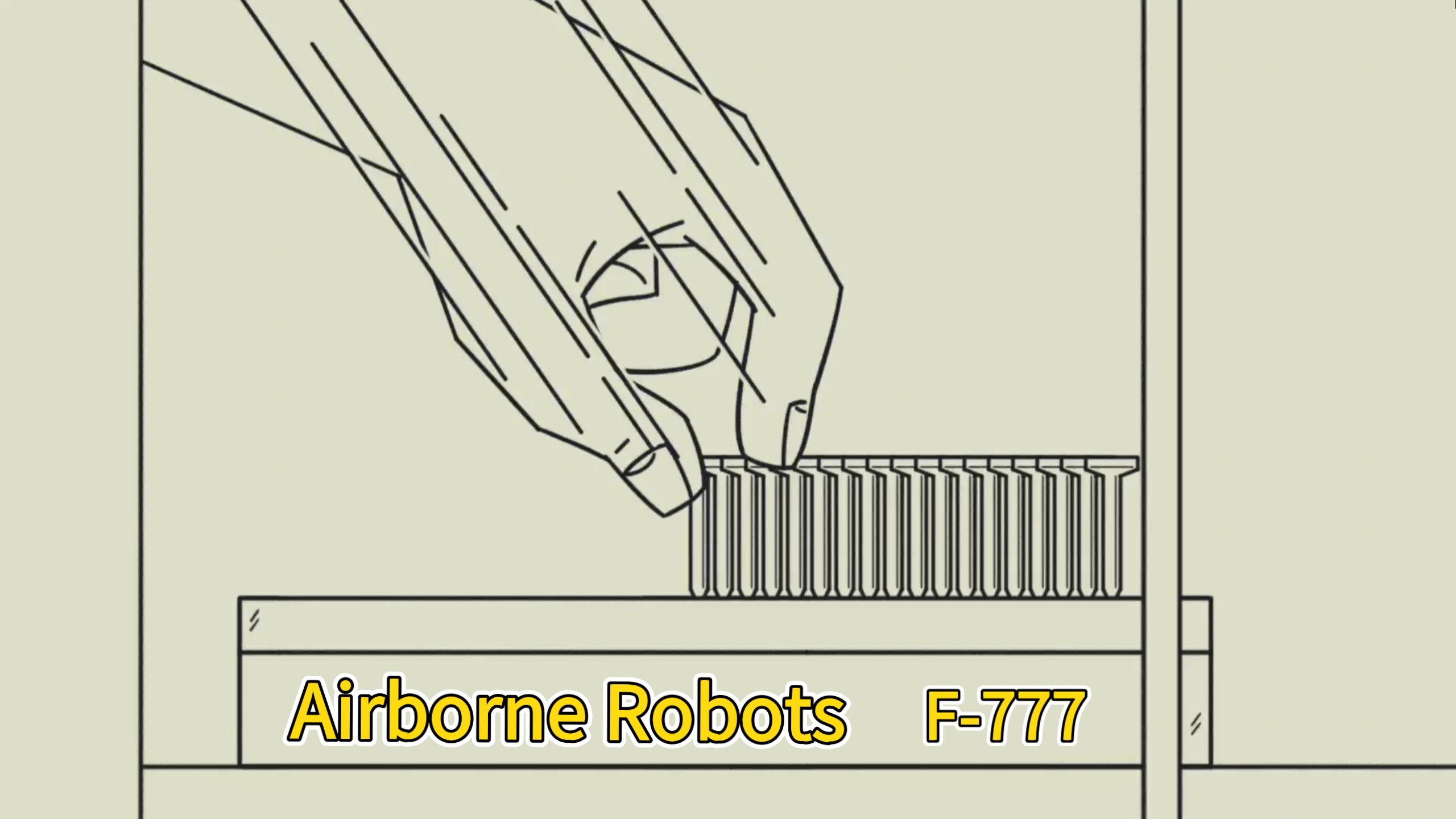 Airborne Robots(Hammer Time!) - F-777
