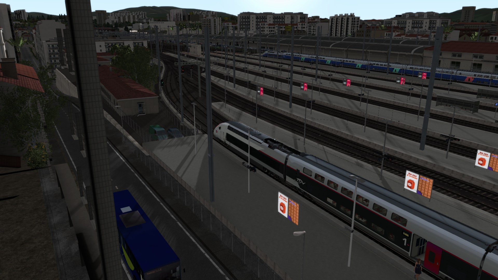 459 French Lines TGV Part 2 Marseille Saint Charles to Aix en Provence