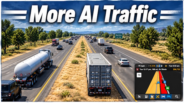 trainguy's traffic mod For ATS 1.61 preview