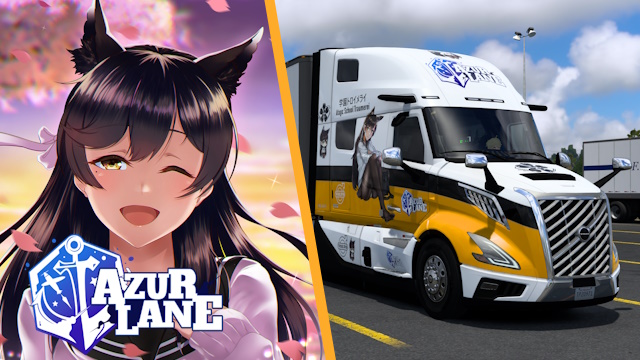 Volvo VNL 2025 IJN Atago (School Traumerei) - Azur Lane [Combo Skin]
