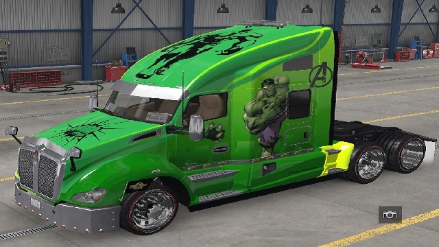 skin Hulk for peterbilt 579, kenworth 680 adn VOLVO VNL