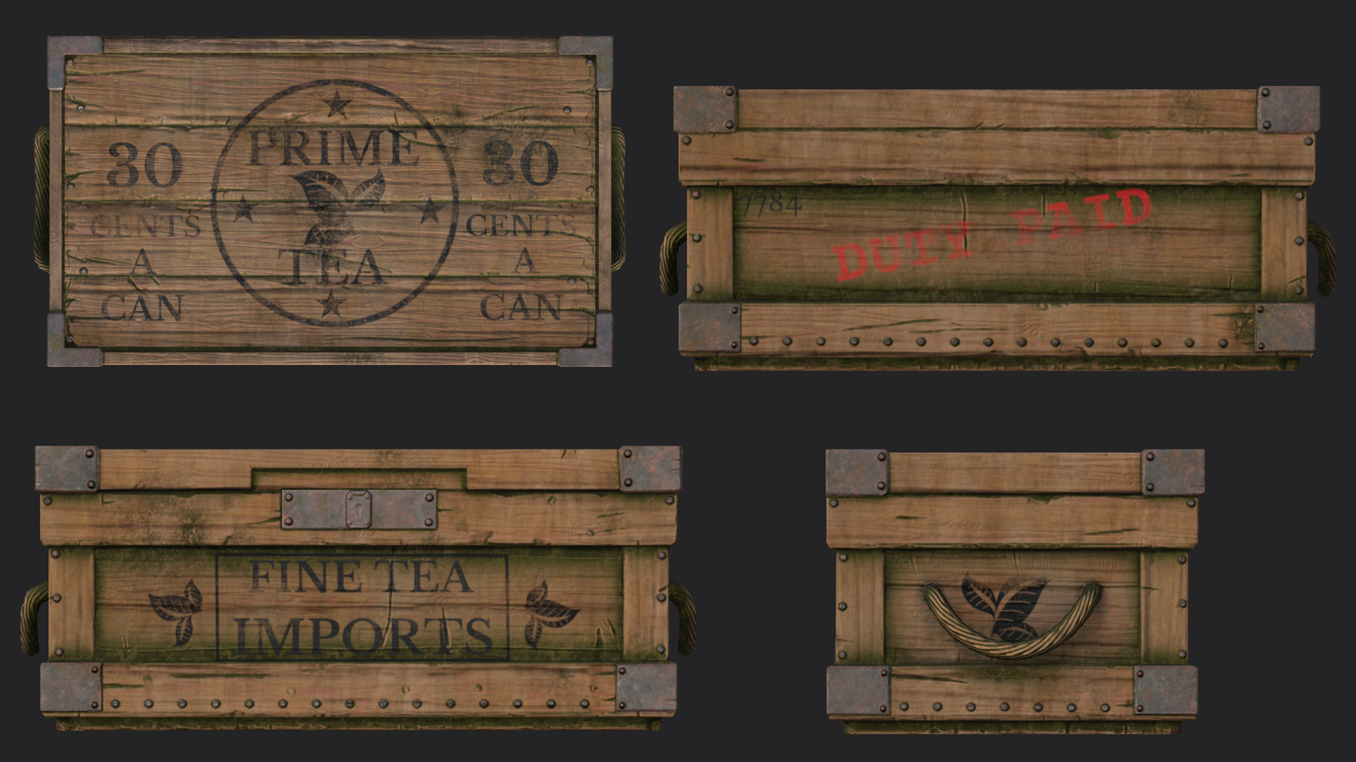 Tea Cargo Box
