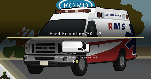 HE-Ford E-Series 250 '92