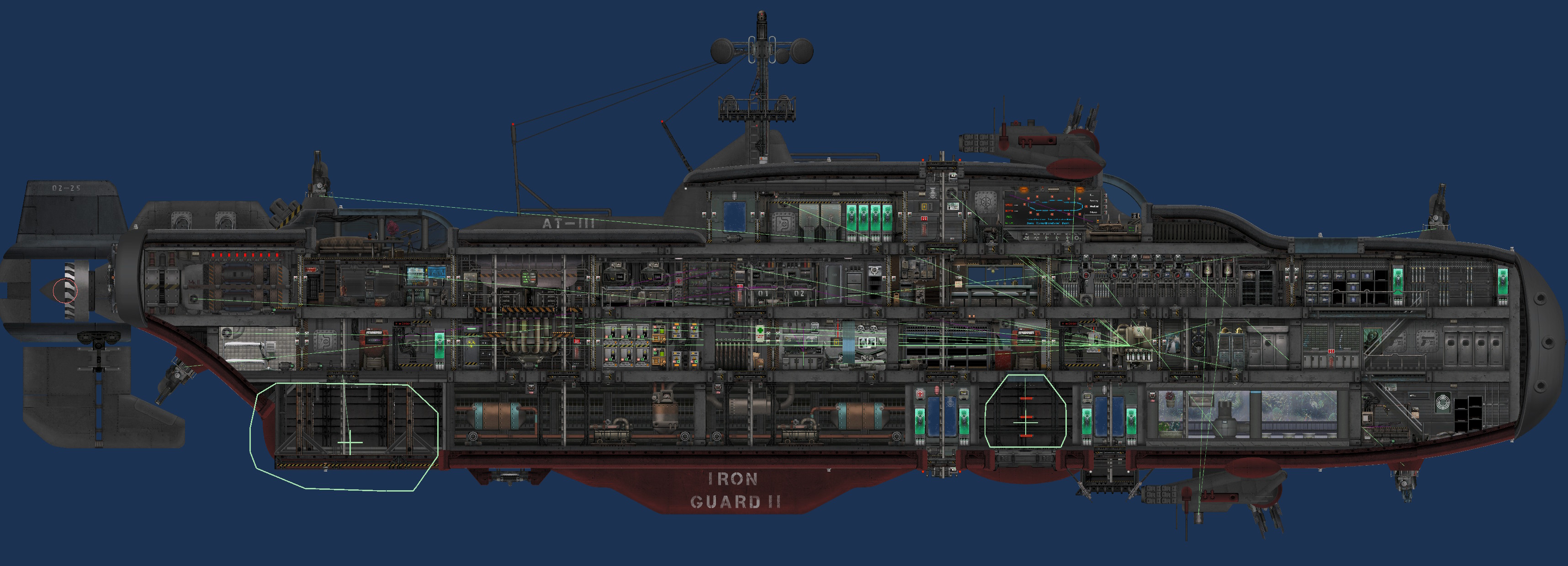 500ft - Iron Guard II Bk2-5 – Barotrauma Mod