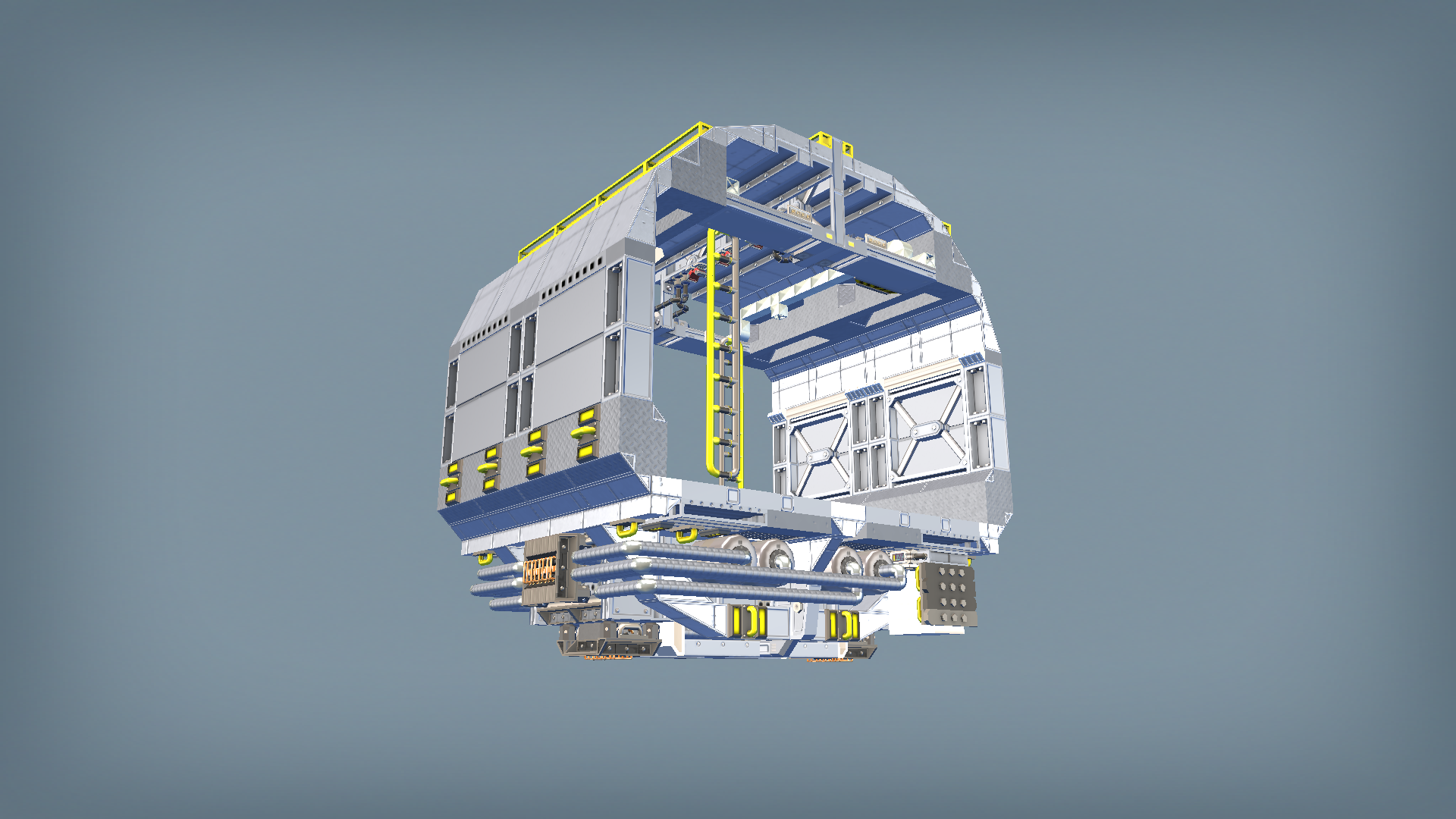 space station I large corridor maintnance section 2/3