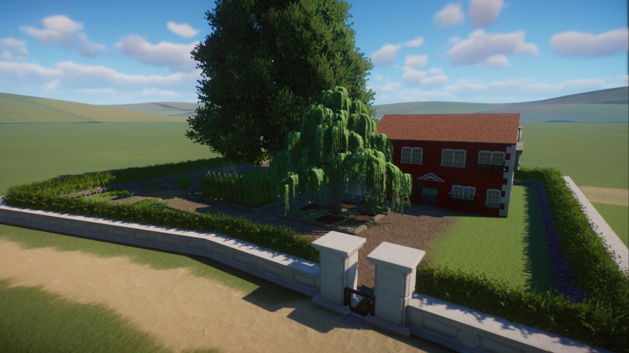 Habitat for badger and squirell
