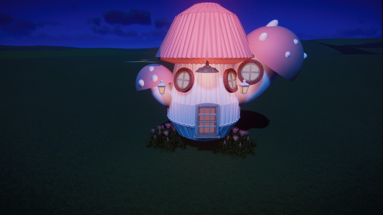 Mushroom 蘑菇屋小景观