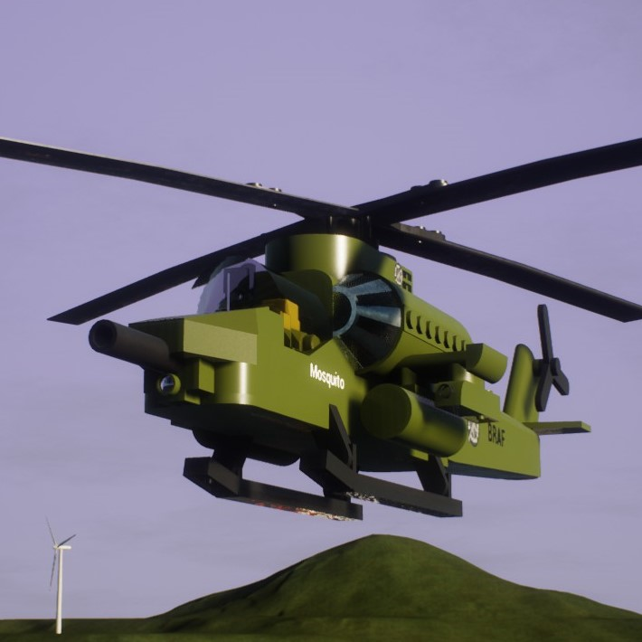 CFC BRAF Mosquito Attack Helicopter