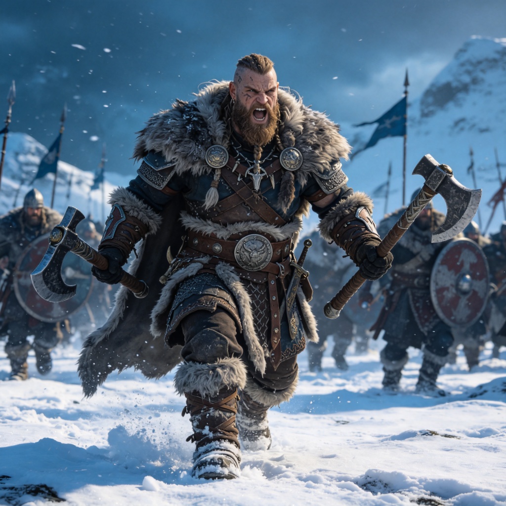 诺斯卡掠夺者强化 - Norsca Marauders Enhanced