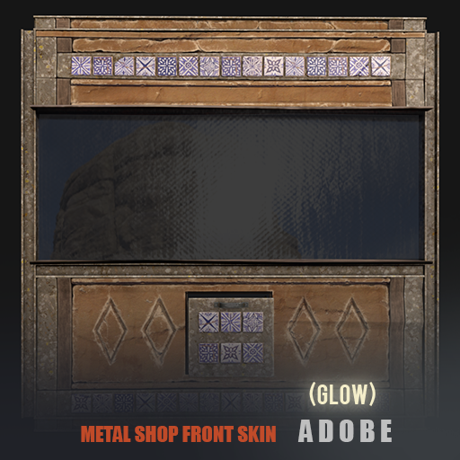 Adobe Metal Shop Front (Glow)