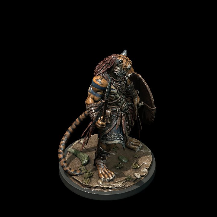 Tiger Tribal Warrior