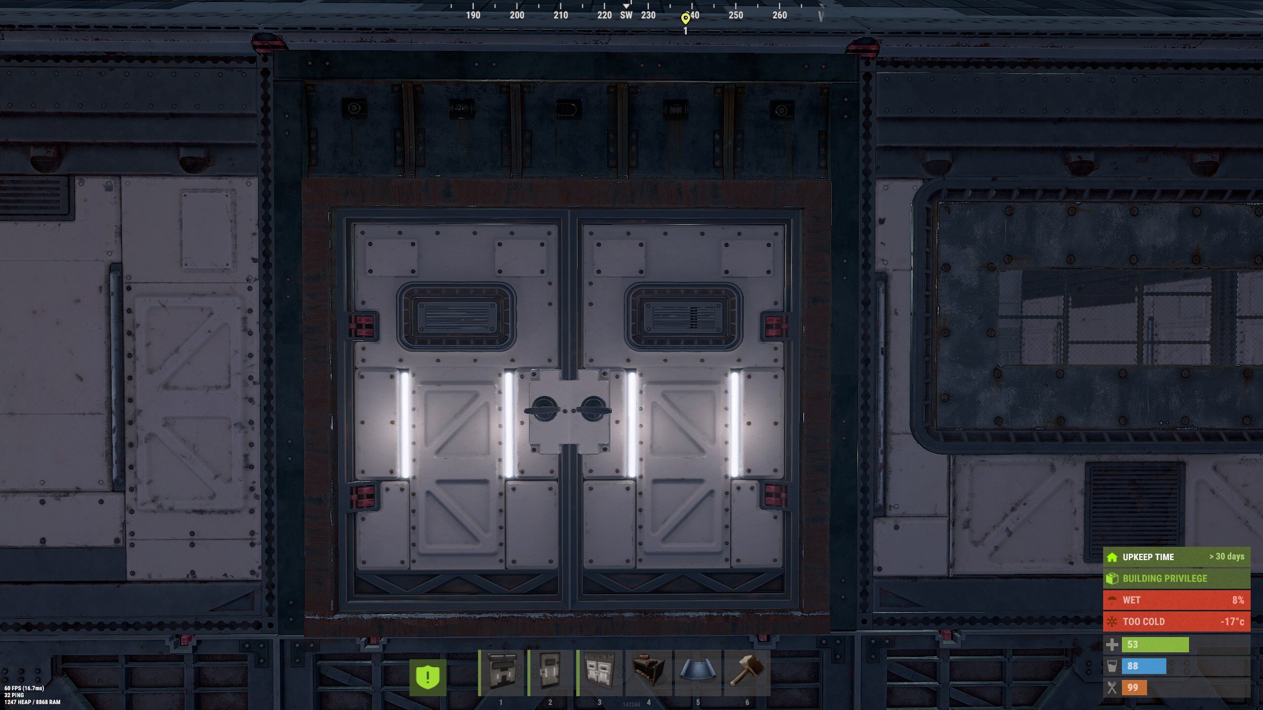 Space Station Armored Double Door screenshot 1