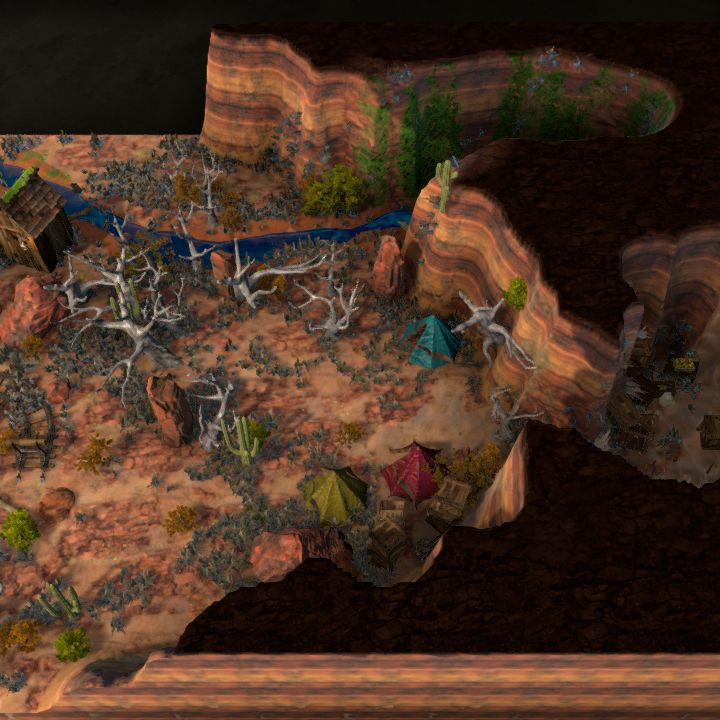 old mine camp
