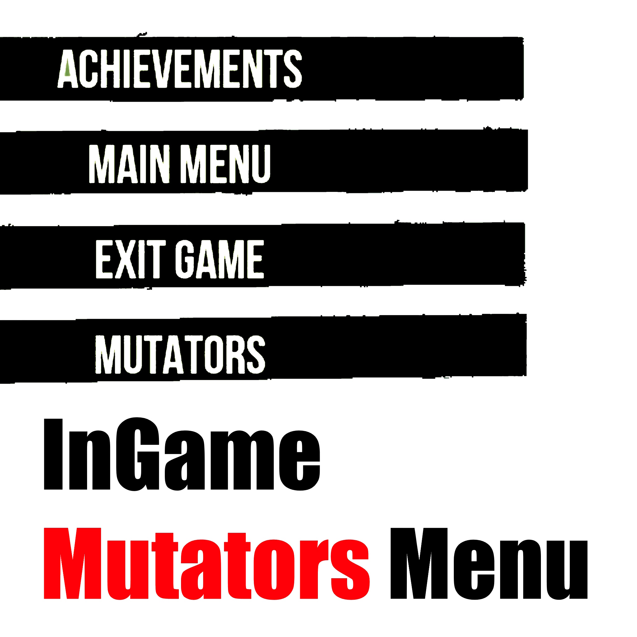InGame Mutators Menu preview