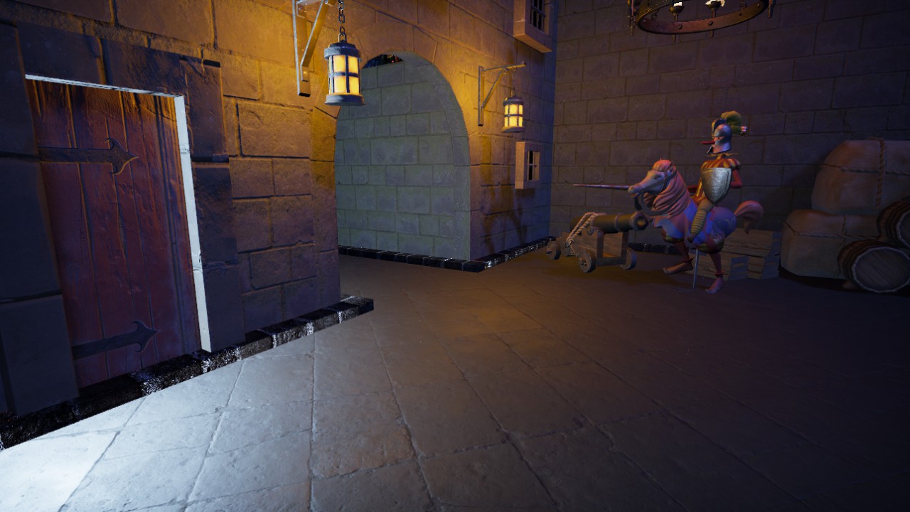 Medieval Border Stone Recolorable