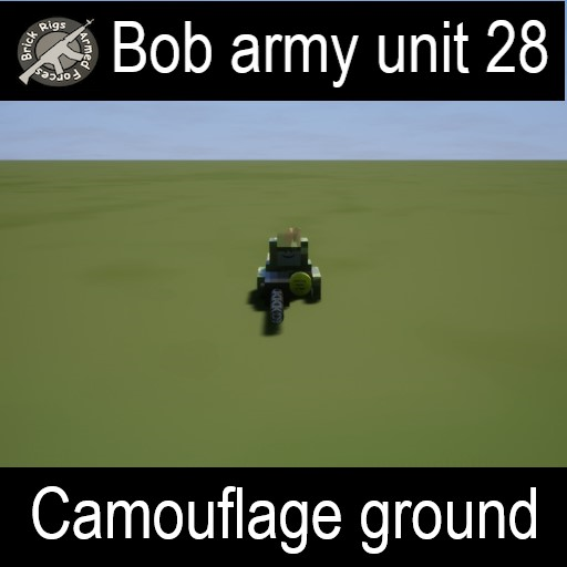 Bob army unit 28 camouflage ground