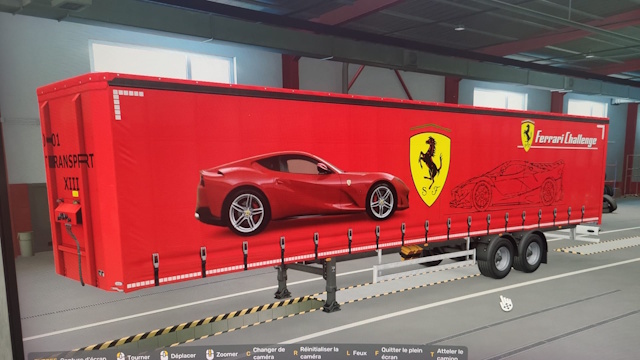 trailer ferrari