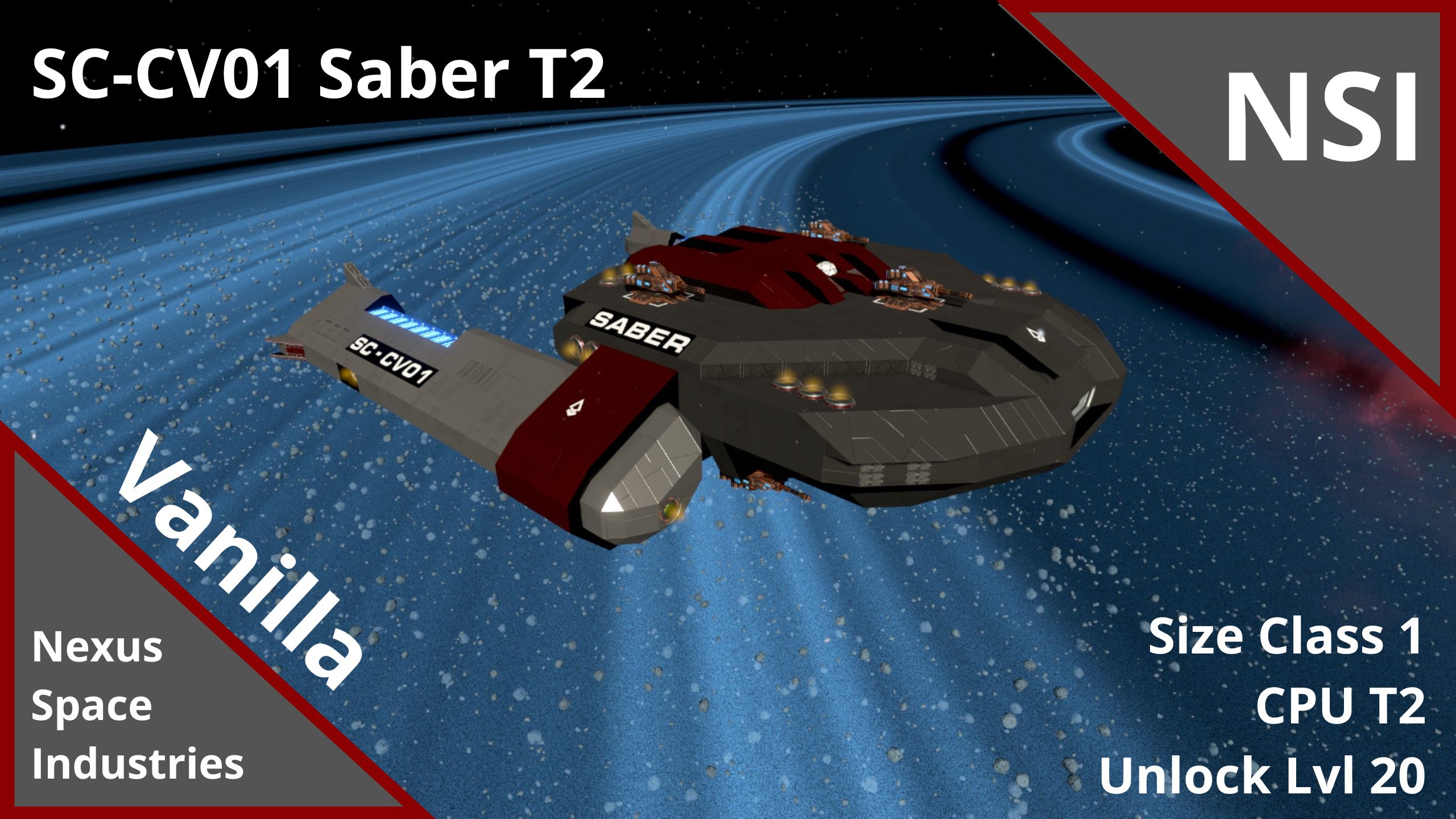 SC-CV01 Saber T2 (Vanilla)
