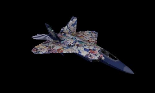 Gawr Gura F-22A
