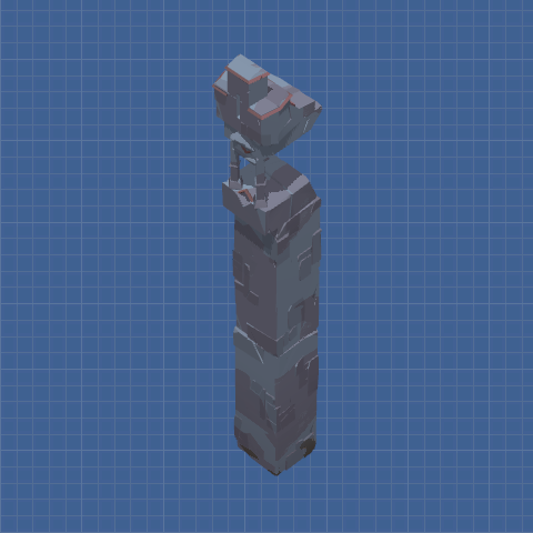 Wall with window 1x1