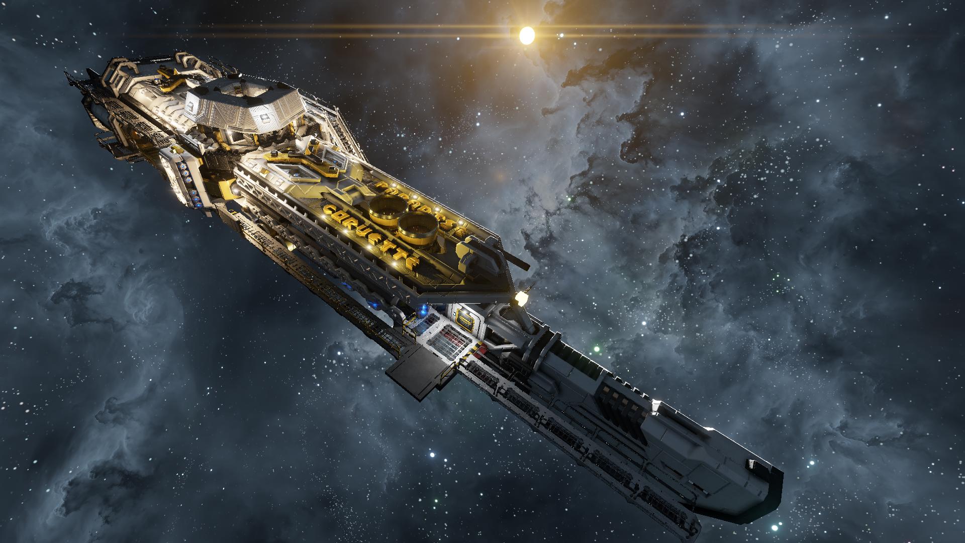 Paradise Corvette (with more catwalks)