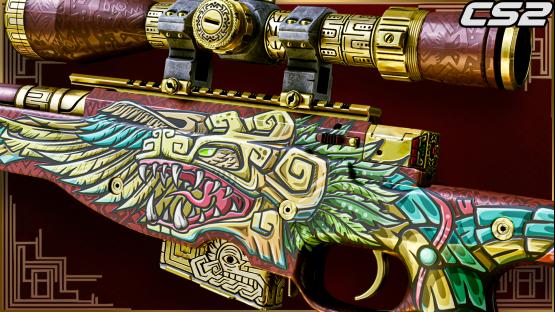 Awp | Ancient lore(ruby)