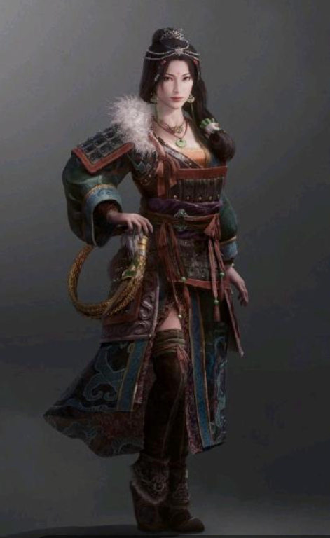 《卧龙：苍天陨落》糜夫人模型