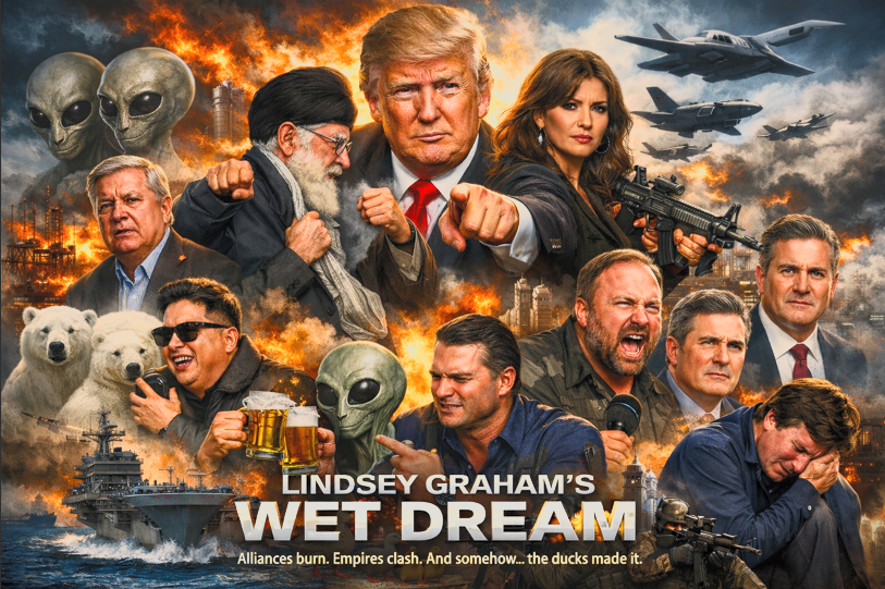 (4P-CO-OP) Lindsey Graham's Wet Dream