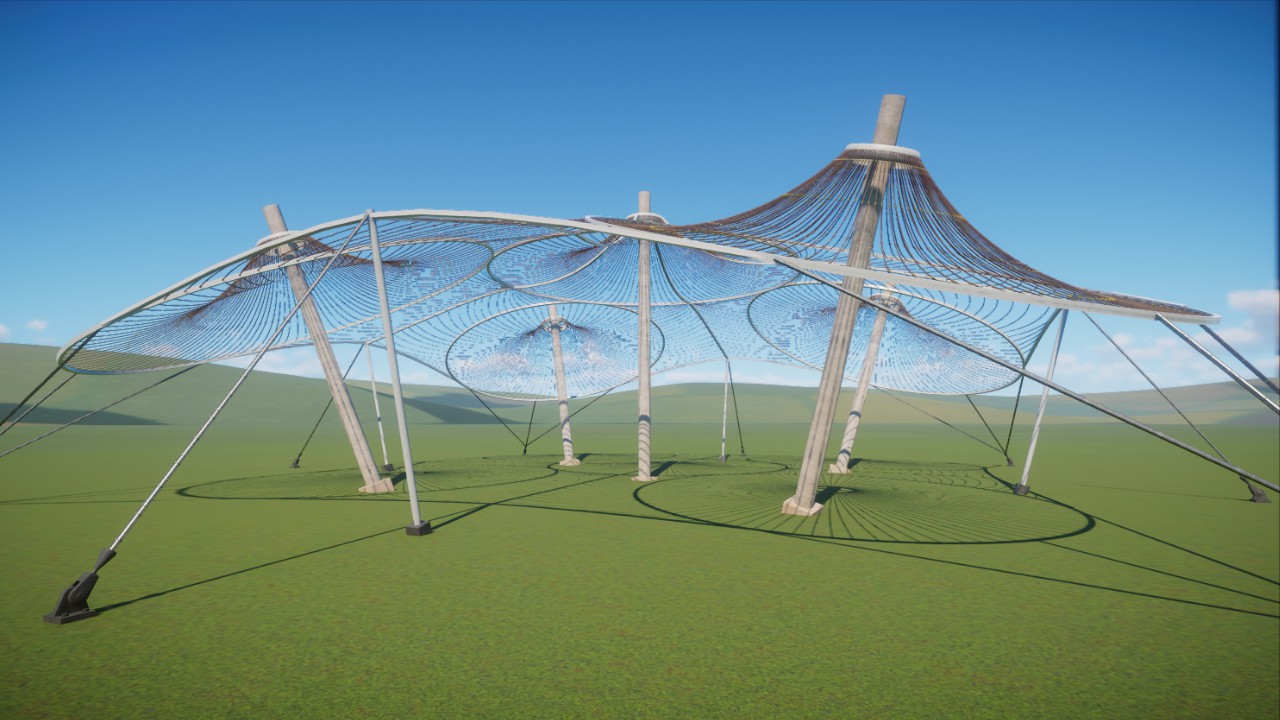 Big Netting Roof / Tent by Haribo