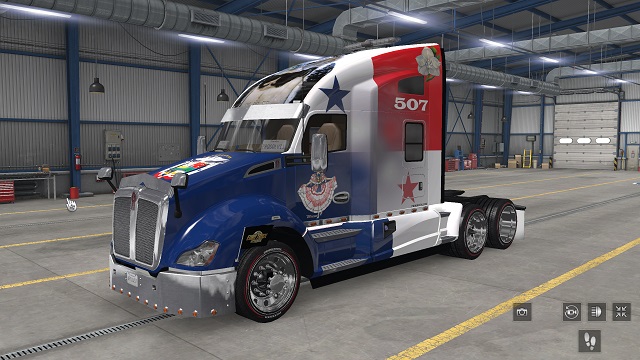skin Paintjob Panama kenworth 680