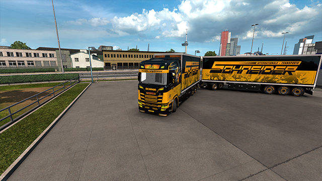 BDF Tandem Scania Wolverine