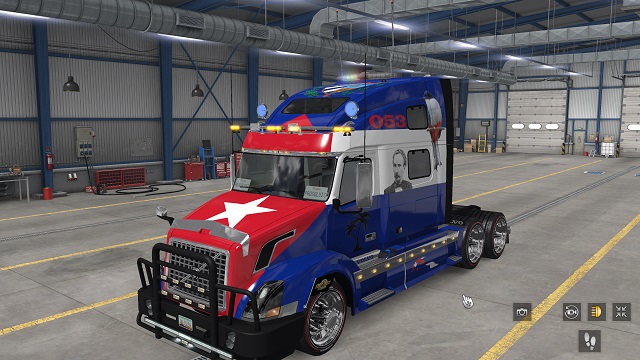 skin paintjob Cuba Volvo