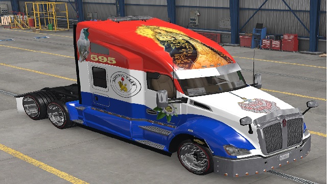 skin paintjob Paraguay kenworth T680