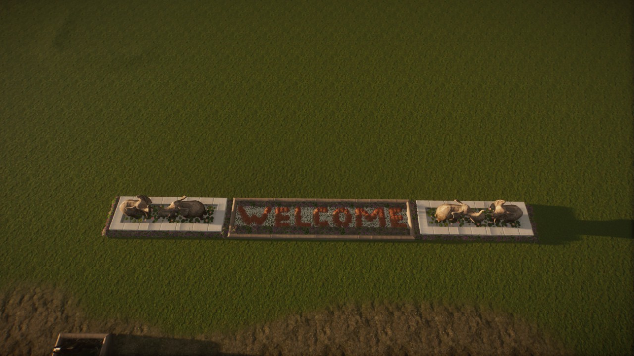 welcome fountain
