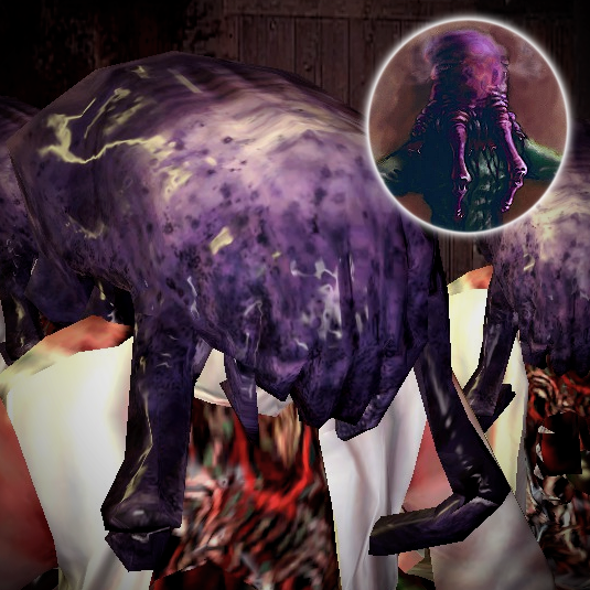 Concept Art style Purple Headcrab