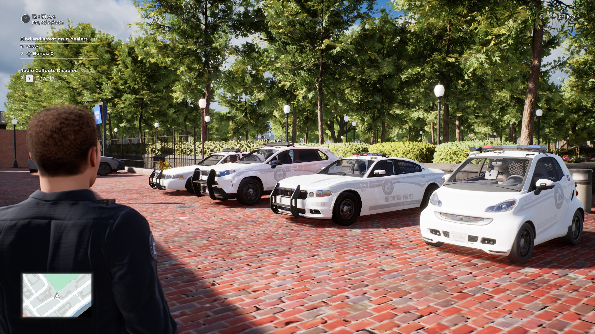 Police: Brighton PD Ghost White Edition (Skin Only)