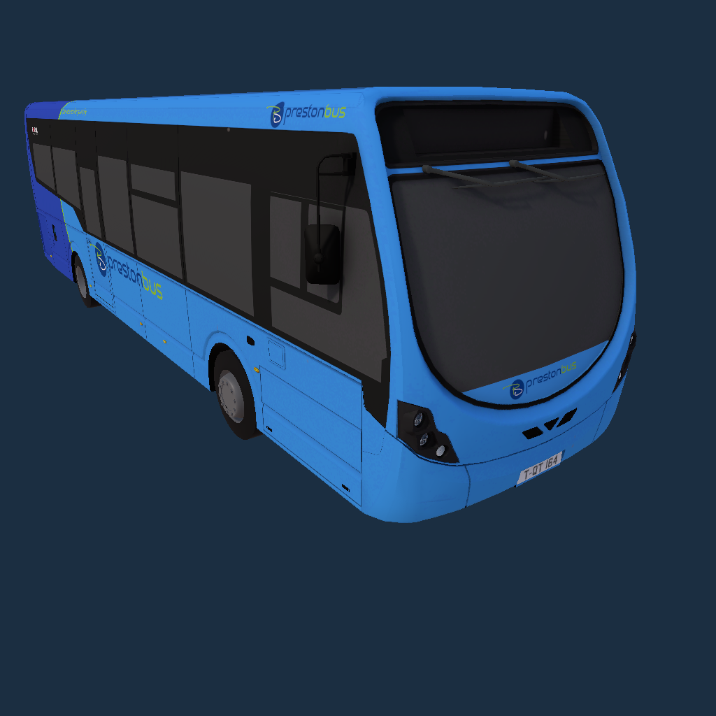 Streetlite 102m Preston Bus X2 Blue
