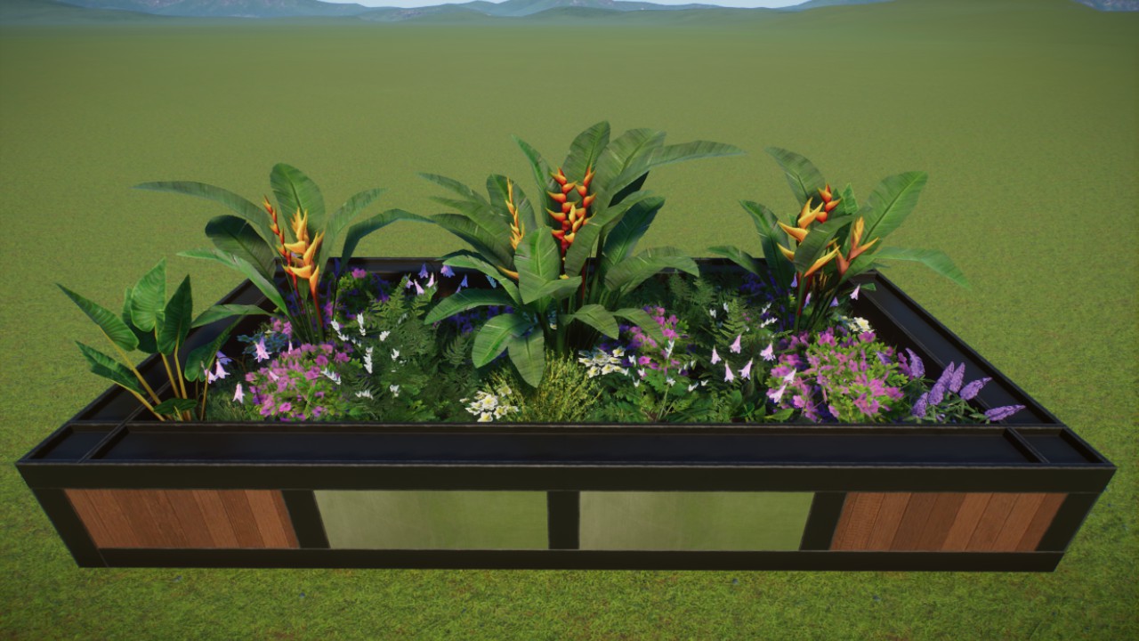 New World Lobster Claw Planter