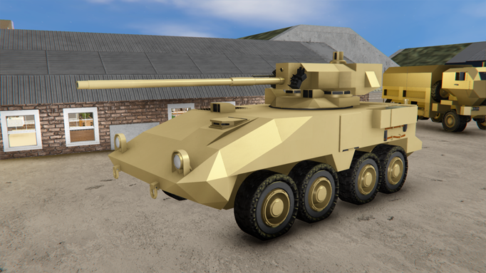 [ParallelWorld2.0] M-1128 Stryker TD