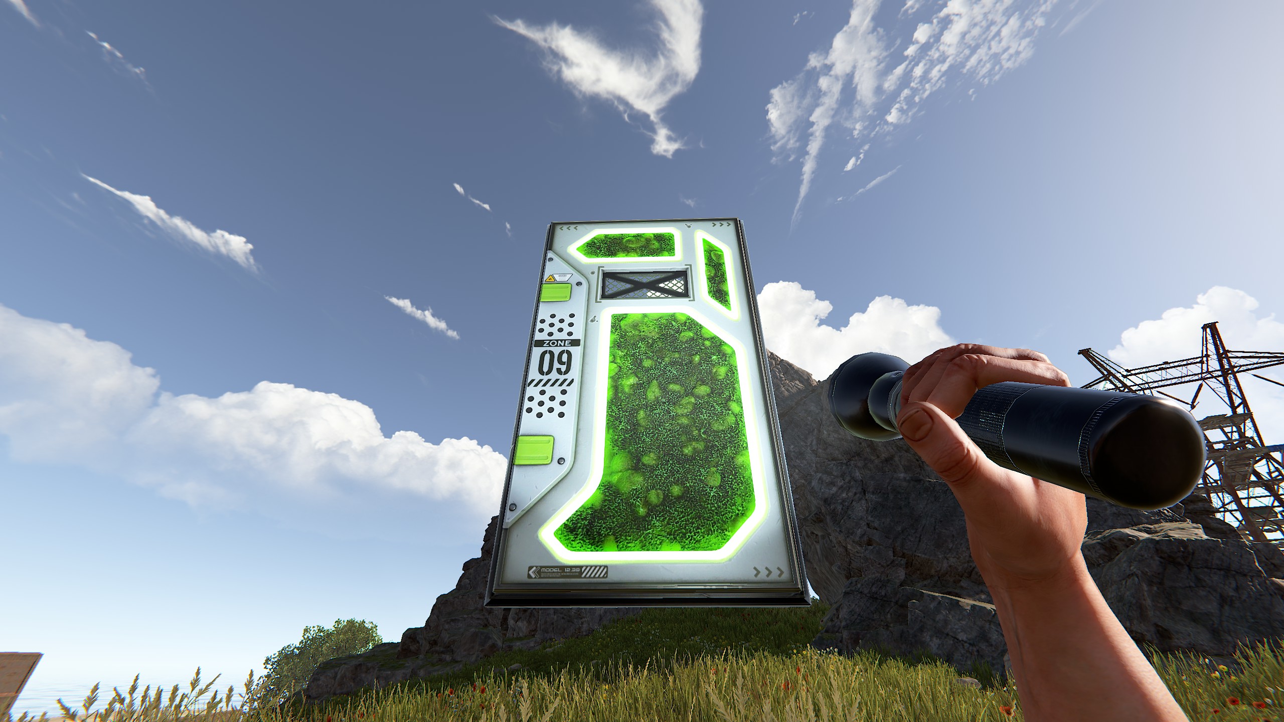 Greening Area Armored Door