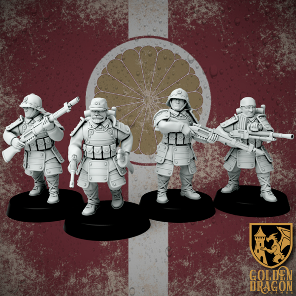 MARCHER Empires At War: (EOJ) CORE Infantry