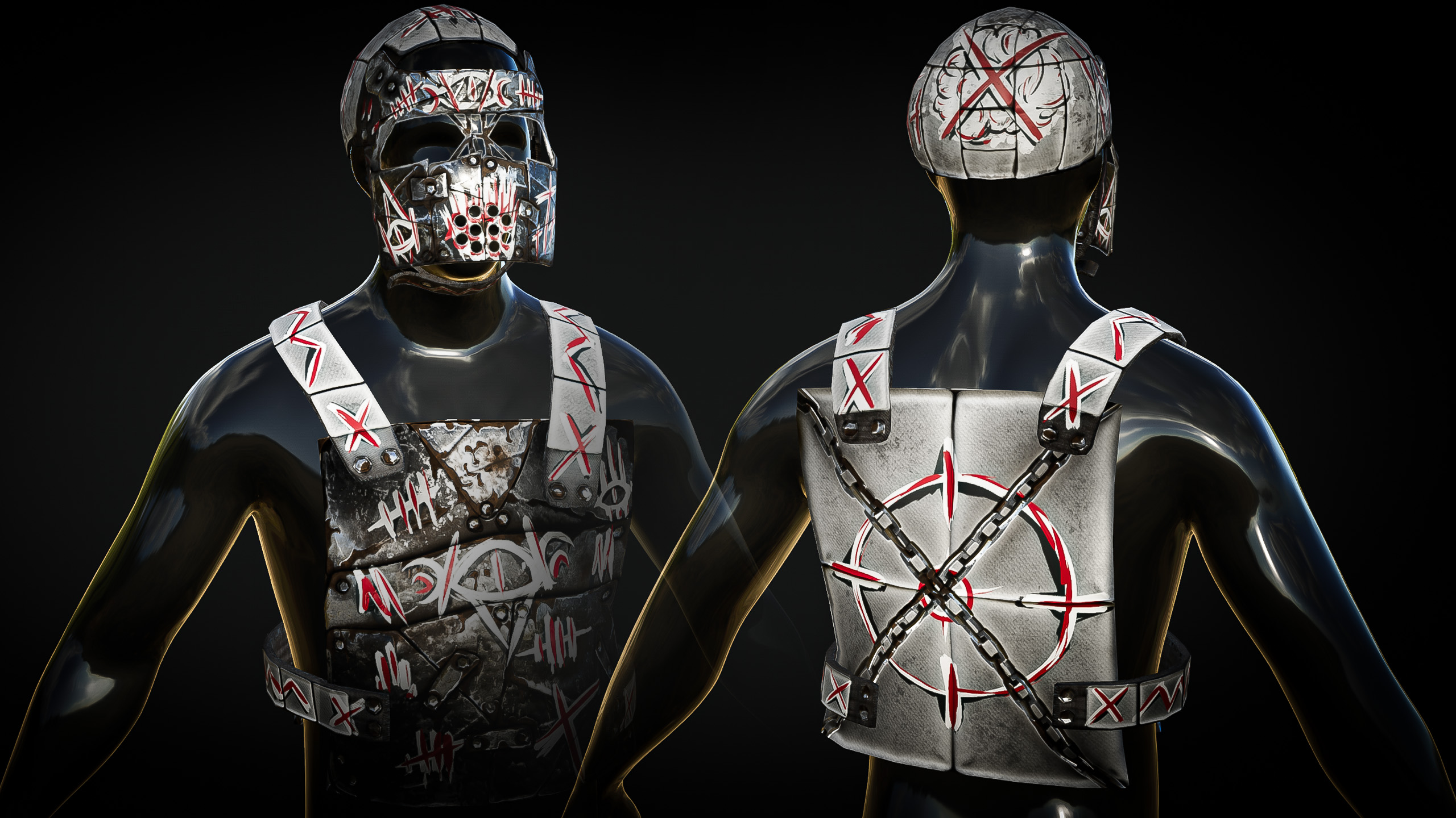 Psycho Room Facemask thumbnail 3