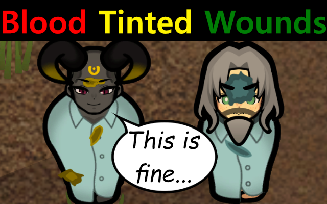 Blood-Tinted Wounds