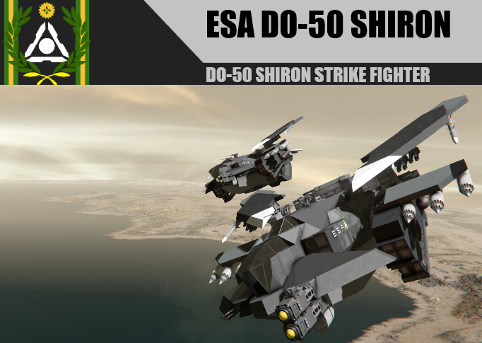 ESA DO-50 Shiron Strike Fighter preview