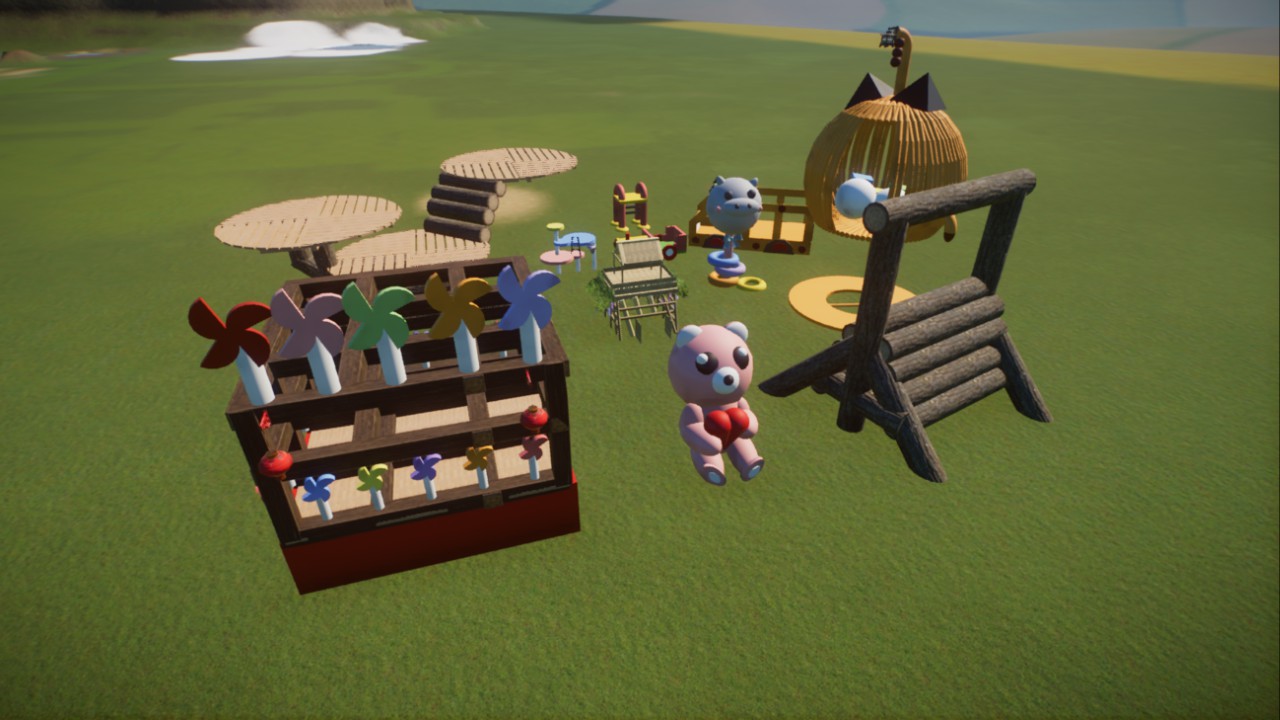 toys，playground玩具套组